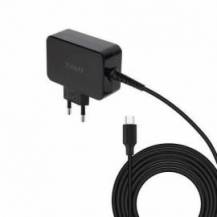 CARGADOR DE PORTÁTIL GAN TOOQ TQLC-USBCGAN65PD USB TIPO-C/ 65W/ AUTOMÁTICO/ VOLTAJE 5-20V