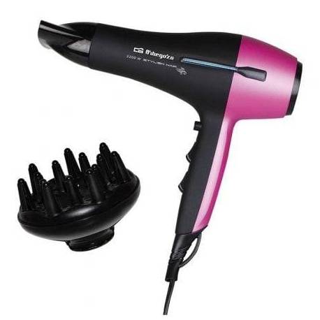 SECADOR ORBEGOZO SE 2320/ 2200W/ NEGRO Y LILA