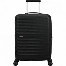 MALETA DE CABINA AMERICAN TOURISTER FASTFORWARD SPINNER EXPANSIBLE 55CM/ 55X40X23CM/ 4 RUEDAS/ NEGRO