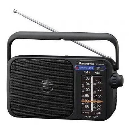 RADIO PORTÁTIL PANASONIC RF-2400DEG-K/ NEGRA