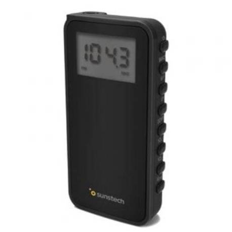 RADIO PORTÁTIL SUNSTECH RPD23/ NEGRO