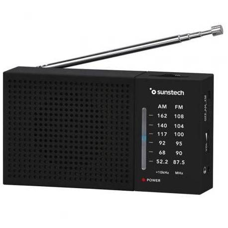 RADIO PORTÁTIL SUNSTECH RPS412/ NEGRA