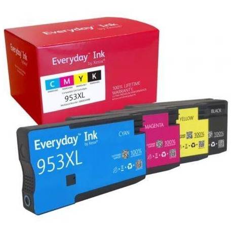 CARTUCHO DE TINTA COMPATIBLE XEROX 006R04988 COMPATIBLE CON HP 953XL MULTIPACK/ 1600 PÁGINAS/ NEGRO/ CIAN/ MAGENTA/ AMARILLO