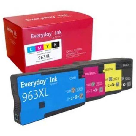 CARTUCHO DE TINTA COMPATIBLE XEROX 006R04993 COMPATIBLE CON HP 963XL MULTIPACK/ 1600 PÁGINAS/ NEGRO/ CIAN/ MAGENTA/ AMARILLO