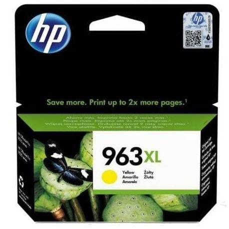 CARTUCHO DE TINTA ORIGINAL HP Nº963 XL ALTA CAPACIDAD/ AMARILLO