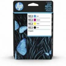CARTUCHO DE TINTA ORIGINAL HP Nº953 MULTIPACK/ CIAN/ MAGENTA/ AMARILLO/ NEGRO
