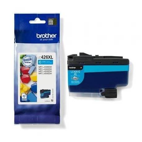 CARTUCHO DE TINTA ORIGINAL BROTHER LC-426 XL ALTA CAPACIDAD/ CIAN