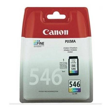 CARTUCHO DE TINTA ORIGINAL CANON CL-546/ TRICOLOR