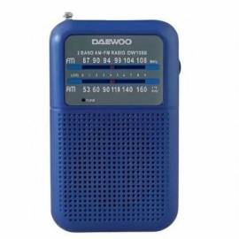 RADIO PORTÁTIL DAEWOO DW1008/ AZUL