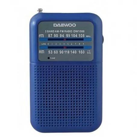 RADIO PORTÁTIL DAEWOO DW1008/ AZUL