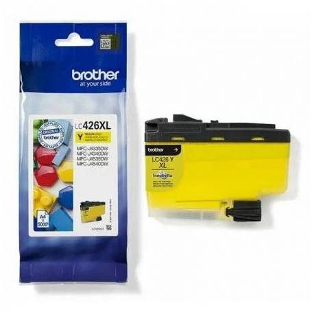CARTUCHO DE TINTA ORIGINAL BROTHER LC-426 XL ALTA CAPACIDAD/ AMARILLO