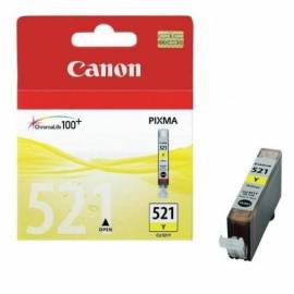 CARTUCHO DE TINTA ORIGINAL CANON CLI-521Y/ AMARILLO