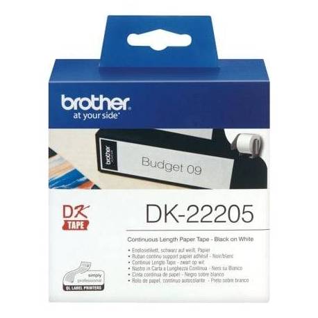 ROLLO DE PAPEL CONTINUO ORIGINAL BROTHER DK-22205