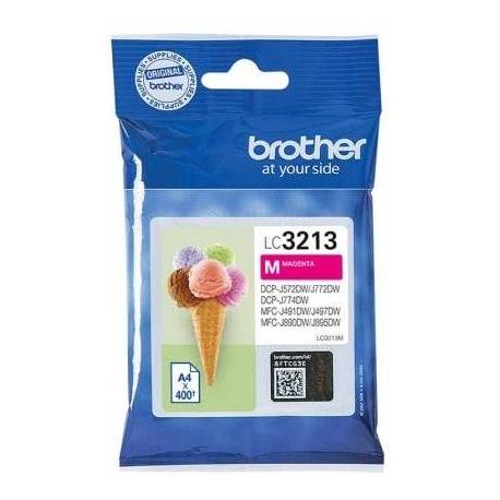 CARTUCHO DE TINTA ORIGINAL BROTHER LC-3213M/ MAGENTA