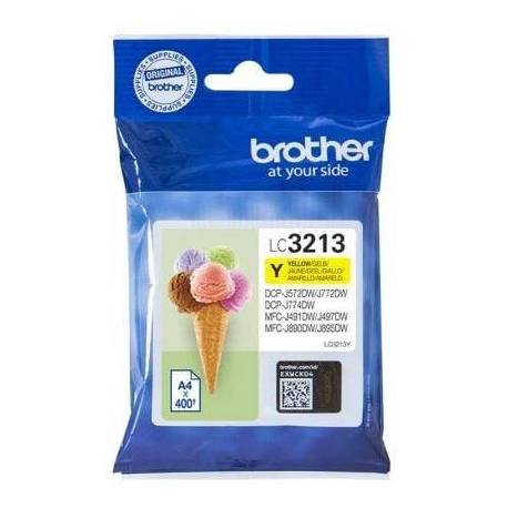 CARTUCHO DE TINTA ORIGINAL BROTHER LC-3213Y/ AMARILLO