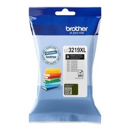 CARTUCHO DE TINTA ORIGINAL BROTHER LC-3219 XL ALTA CAPACIDAD/ NEGRO