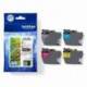 CARTUCHO DE TINTA ORIGINAL BROTHER LC-422XL ALTA CAPACIDAD MULTIPACK/ CIAN/ MAGENTA/ AMARILLO/ NEGRO