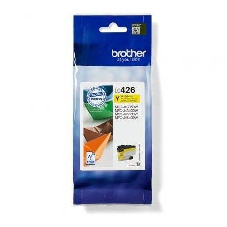 CARTUCHO DE TINTA ORIGINAL BROTHER LC426Y/ AMARILLO