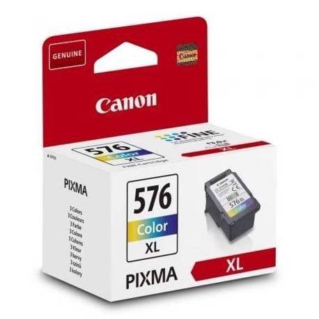 CARTUCHO DE TINTA ORIGINAL CANON CL-576XL ALTA CAPACIDAD/ TRICOLOR