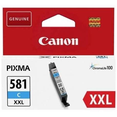 CARTUCHO DE TINTA ORIGINAL CANON CLI-581XXL ALTA CAPACIDAD/ CIAN