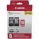 CARTUCHO DE TINTA ORIGINAL CANON PG-510 + CL-511 MULTIPACK/ NEGRO/ TRICOLOR + PAPEL FOTOGRÁFICO