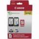 CARTUCHO DE TINTA ORIGINAL CANON PG-545 + CL-546 MULTIPACK/ NEGRO/ TRICOLOR + PAPEL FOTOGRÁFICO
