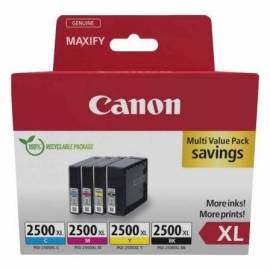 CARTUCHO DE TINTA ORIGINAL CANON PGI-2500 XL MULTIPACK ALTA CAPACIDAD/ CIAN/ MAGENTA/ AMARILLO/ NEGRO