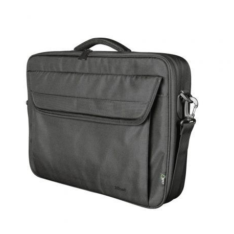 MALETÍN TRUST ATLANTA PARA PORTÁTILES HASTA 15.6'/ NEGRO