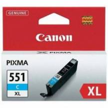 CARTUCHO DE TINTA ORIGINAL CANON CLI-551C XL ALTA CAPACIDAD/ CIAN