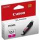 CARTUCHO DE TINTA ORIGINAL CANON CLI-551M/ MAGENTA