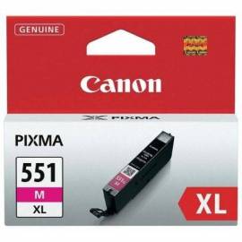 CARTUCHO DE TINTA ORIGINAL CANON CLI-551M XL ALTA CAPACIDAD/ MAGENTA