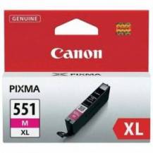 CARTUCHO DE TINTA ORIGINAL CANON CLI-551M XL ALTA CAPACIDAD/ MAGENTA