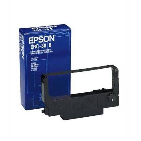CINTA MATRICIAL EPSON ERC-38/ NEGRA