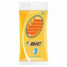 CUCHILLA DE AFEITAR BIC 1 SENSITIVE/ 5 UDS