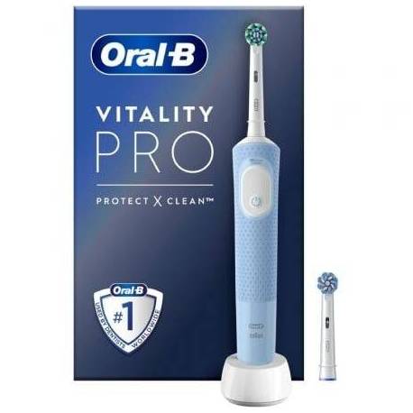 CEPILLO DENTAL ORAL-B VITALITY PRO/ INCLUYE 1 RECAMBIO/ AZUL