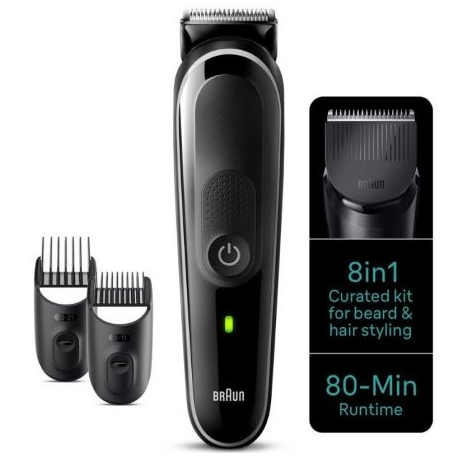 RECORTADORA BRAUN ALL IN ONE STYLE KIT SERIES 3 MGK3440/ CON BATERÍA/ 8 ACCESORIOS