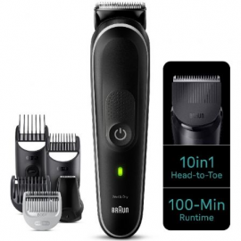 RECORTADORA BRAUN ALL IN ONE SERIES 5 MGK5440/ CON BATERÍA/ 10 ACCESORIOS