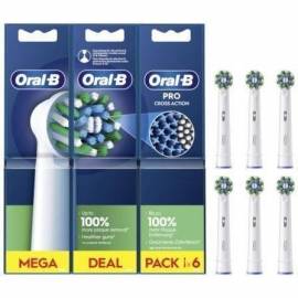 CABEZAL DE RECAMBIO PARA CEPILLO ORAL-B PRO CROSS ACTION/ PACK 6 UDS