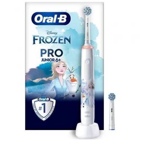 CEPILLO DENTAL ORAL-B PRO JUNIOR 6+ FROZEN/ INCLUYE 1 RECAMBIO