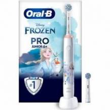 CEPILLO DENTAL ORAL-B PRO JUNIOR 6+ FROZEN/ INCLUYE 1 RECAMBIO