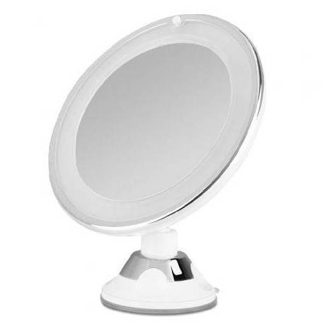 ESPEJO COSMÉTICO DE PARED CON LUZ ORBEGOZO ESP 1010/ Ø17CM