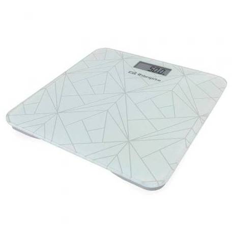 BÁSCULA DE BAÑO ORBEGOZO PB-2218 A/ HASTA 180KG/ BLANCA