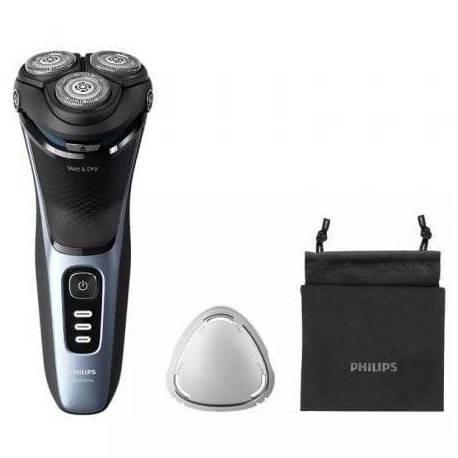 AFEITADORA PHILIPS SHAVER SERIES 3000 S3243/12/ CON BATERÍA / 2 ACCESORIOS