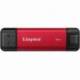 DISCO EXTERNO SSD KINGSTON DUAL PORTABLE SSD 1TB/ USB TIPO-C Y USB 3.2/ ROJO