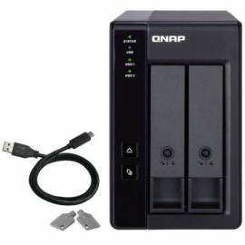DAS QNAP TR-002/ 2 BAHÍAS 3.5'- 2.5'/ FORMATO TORRE