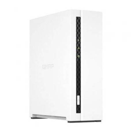 NAS QNAP TS-133/ 1 BAHÍA 3.5'- 2.5'/ 2GB/ FORMATO TORRE