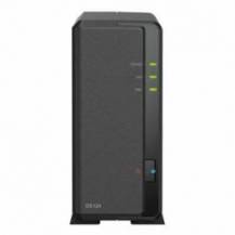 NAS SYNOLOGY DISKSTATION DS124/ 1 BAHÍA 3.5'- 2.5'/ 1GB DDR4/ FORMATO TORRE