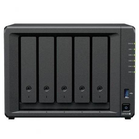 NAS SYNOLOGY DISKSTATION DS1525+/ 5 BAHÍAS 3.5'- 2.5'/ 8GB DDR4/ FORMATO TORRE
