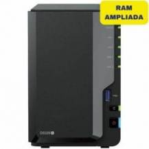 NAS SYNOLOGY DISKSTATION DS225+/ 2 BAHÍAS 3.5'- 2.5'/ 6GB DDR4/ FORMATO TORRE