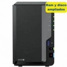 NAS SYNOLOGY DISKSTATION DS225+/ 2 BAHÍAS 3.5'- 2.5'/ 6GB DDR4/ 8TB/ FORMATO TORRE
